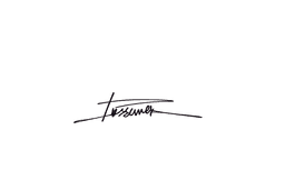 Signature of the founder of Stravo Digital