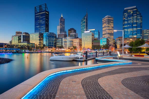 Perth, Australia skyline